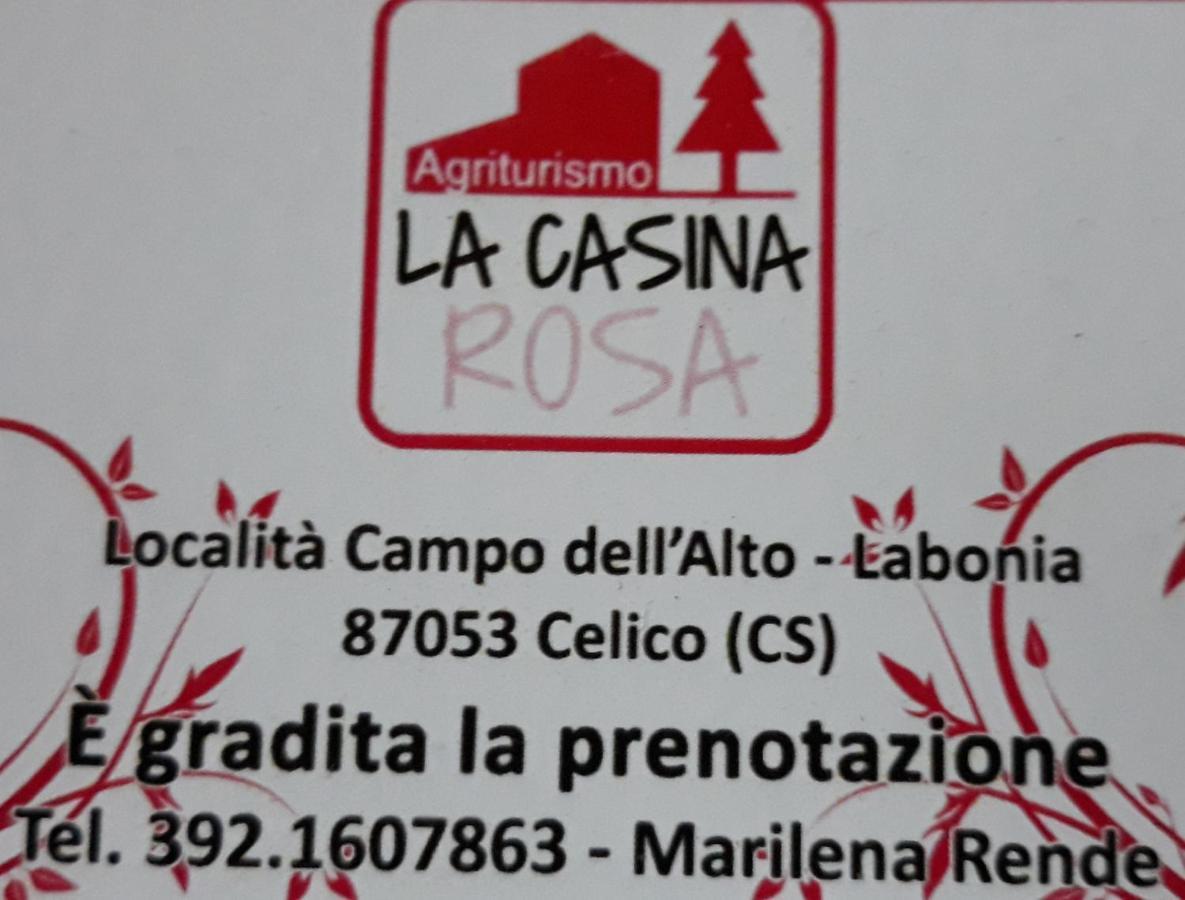 Agriturismo La Casina Rosa Камильятелло-Силано Экстерьер фото